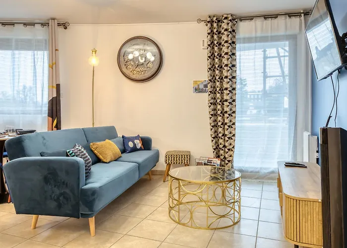 L'heure Normande Balcon Center Station Apartment